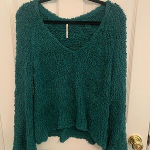 Free People Open Stitch Oversize Sweater